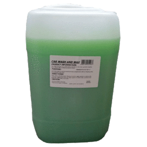 CAR WASH & WAX 25L GREEN - VEHICLE WASHING SHAMPOO