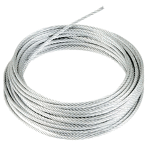WIRE ROPE S/S 316   1.5MM - A4 STAINLESS STEEL CABLE - 7X7 FIBRE CORE
