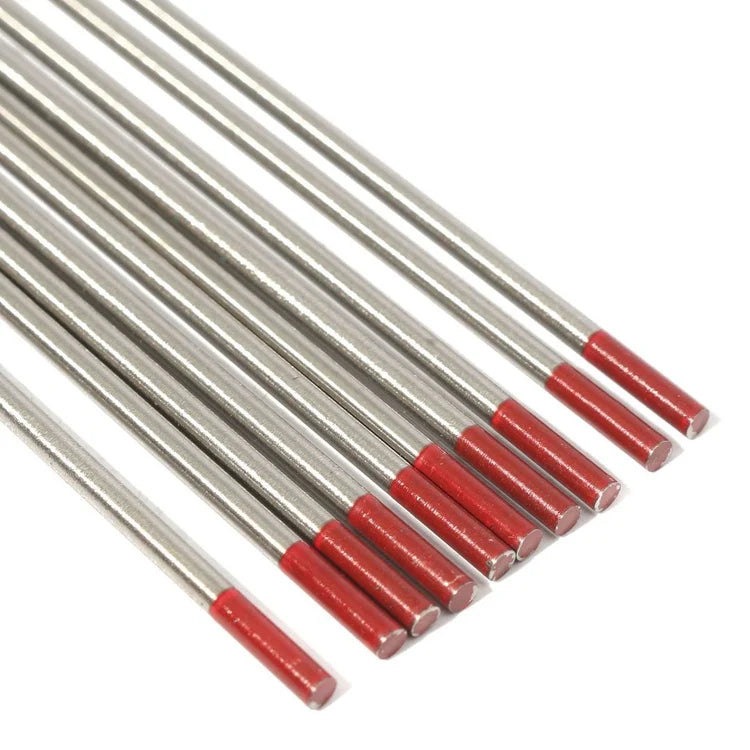 150mm Tungsten Electrode 2% Thoriated Red Tip (1.6mm / 2.4mm / 3.2mm / 4.0mm)