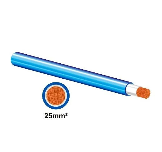 Welding Cable 25mm² Blue 30m