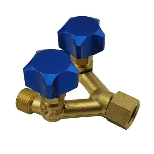 Oxygen Gas Right Hand Y-Piece With Valves